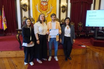 Município de Coimbra entrega certificados aos Embaixadores da Energia no âmbito do projeto LIFE-REVERTER